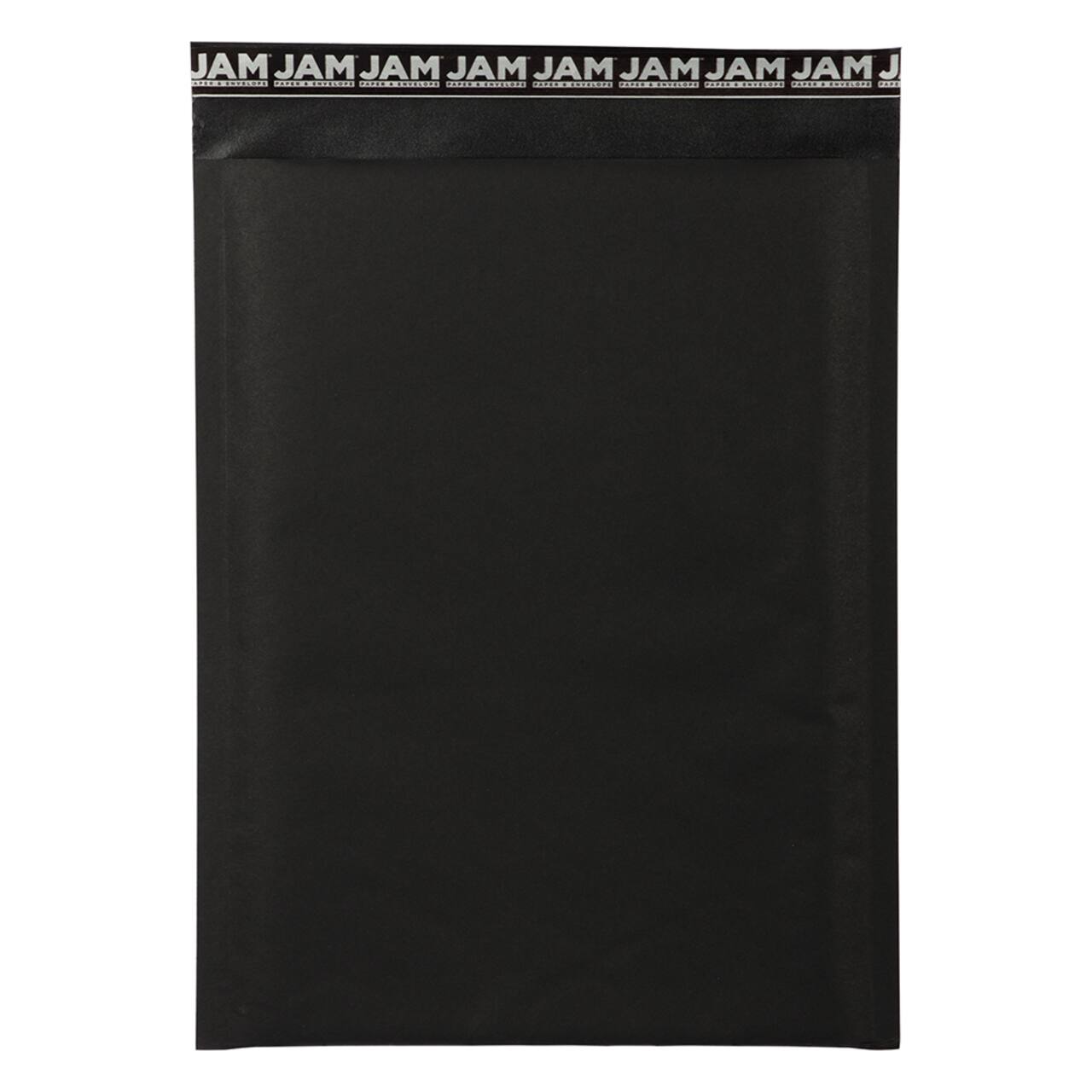 JAM Paper Black Kraft Bubble Lite Padded Mailers, 25ct.
